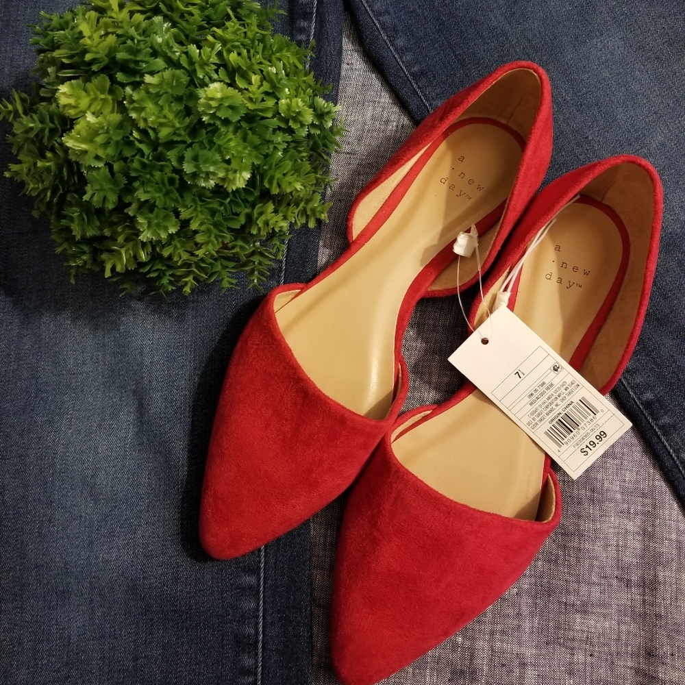 A New Day Rebecca Pointed Toe Ballet Flats